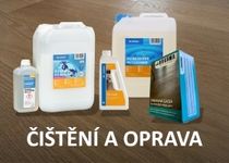 Čistící a opravné prostředky  pro vinylové podlahy